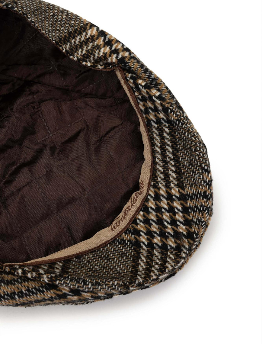 Tamer Tanca Erkek Tekstil Kahverengi London Kasket Şapka