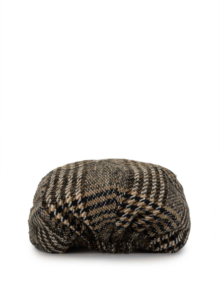 Tamer Tanca Erkek Tekstil Kahverengi London Kasket Şapka