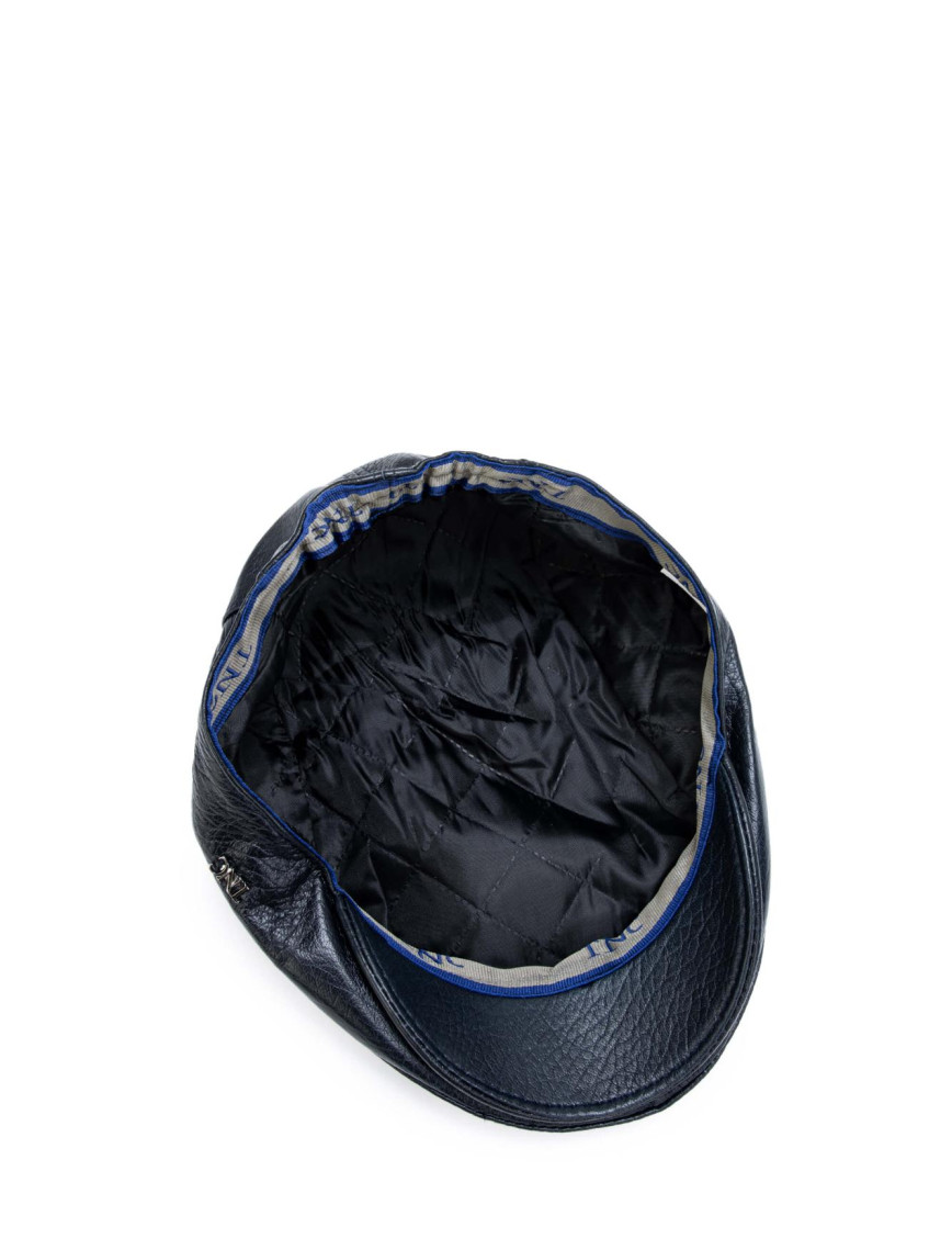 Tamer Tanca Erkek Hakiki Deri Kasket Şapka