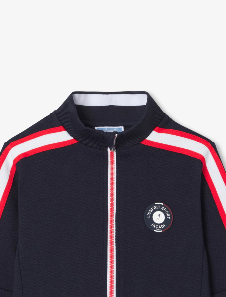 Jacadi Paris Erkek Çocuk Pamuklu Pike Fermuarlı Sweatshirt Jacadi Paris Erkek Çocuk Pamuklu Pike Fermuarlı Sweatshirt