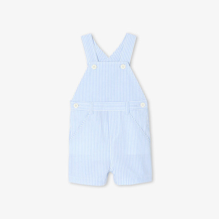 Jacadi Paris Erkek Bebek Gofre Çizgili Salopet Jacadi Paris Erkek Bebek Gofre Çizgili Salopet