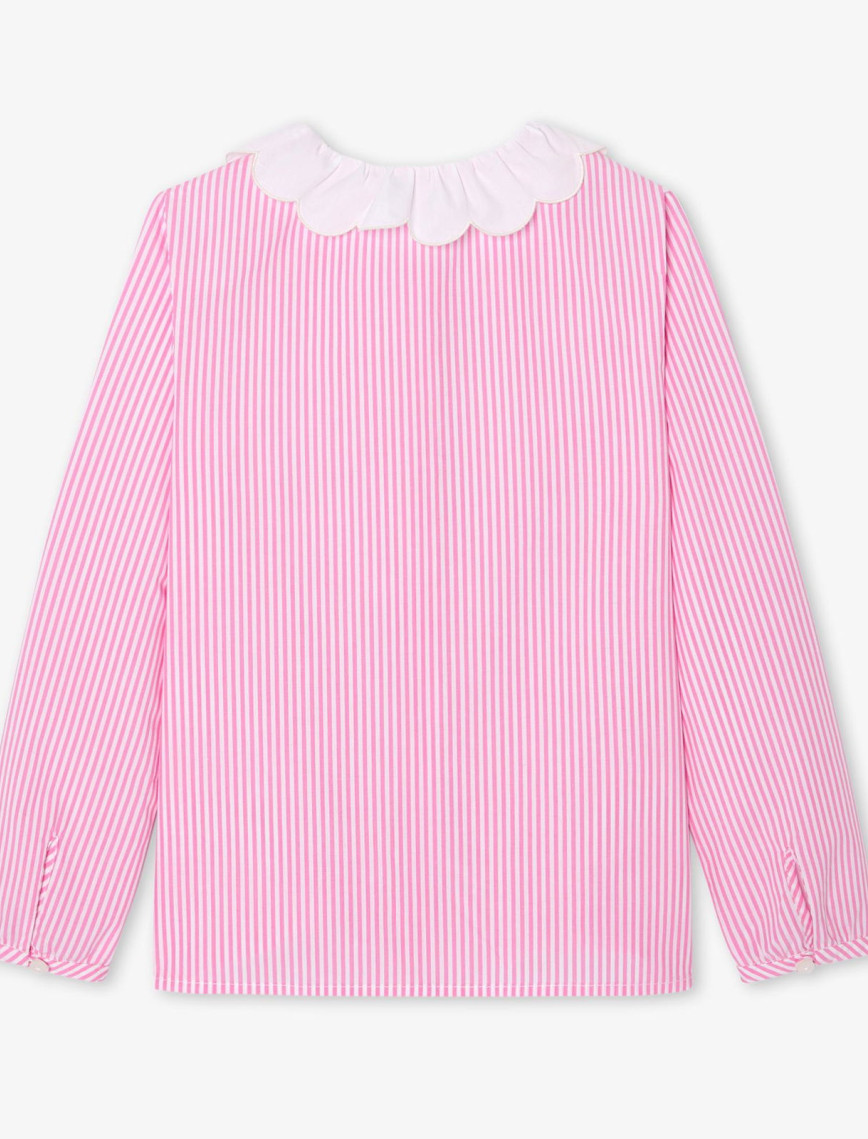 Jacadi Paris Kız Çocuk Çizgili Poplin Bluz Jacadi Paris Kız Çocuk Çizgili Poplin Bluz