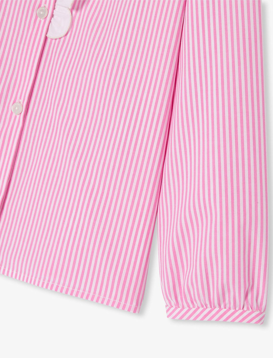 Jacadi Paris Kız Çocuk Çizgili Poplin Bluz Jacadi Paris Kız Çocuk Çizgili Poplin Bluz