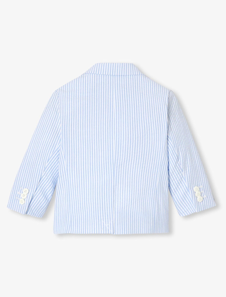 Jacadi Paris Erkek Bebek Gofre Çizgili Ceket Jacadi Paris Erkek Bebek Gofre Çizgili Ceket