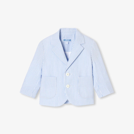 Jacadi Paris Erkek Bebek Gofre Çizgili Ceket Jacadi Paris Erkek Bebek Gofre Çizgili Ceket