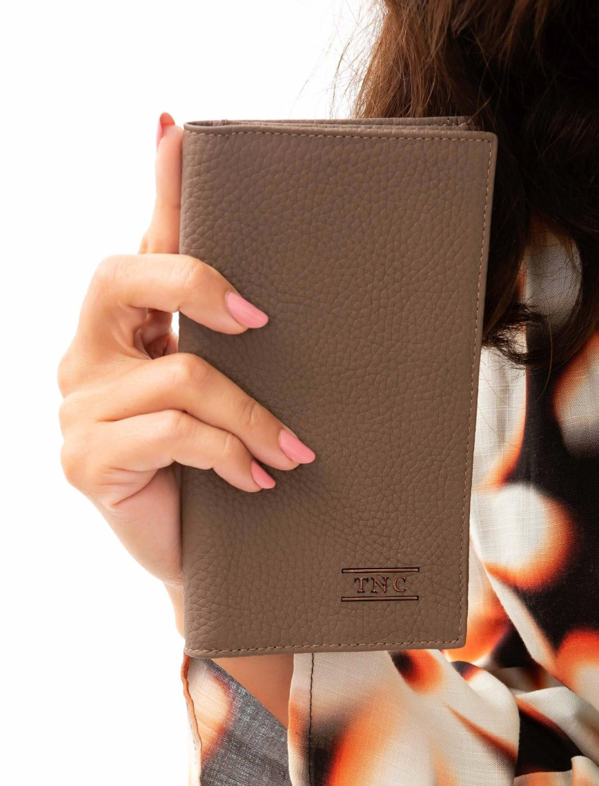 Tamer Tanca Kadın Hakiki Deri Vizon Cüzdan Cuzdan