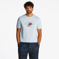 Tommy Hilfiger Flag Sailing Erkek Mavi T-Shirt Tommy Hilfiger Flag Sailing Erkek Mavi T-Shirt