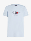 Tommy Hilfiger Flag Sailing Erkek Mavi T-Shirt Tommy Hilfiger Flag Sailing Erkek Mavi T-Shirt