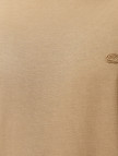 Lacoste Erkek Relaxed Fit Bisiklet Yaka Bej T-Shirt Lacoste Erkek Relaxed Fit Bisiklet Yaka Bej T-Shirt