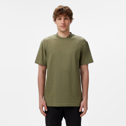 Lacoste Erkek Relaxed Fit Bisiklet Yaka Haki T-Shirt Lacoste Erkek Relaxed Fit Bisiklet Yaka Haki T-Shirt