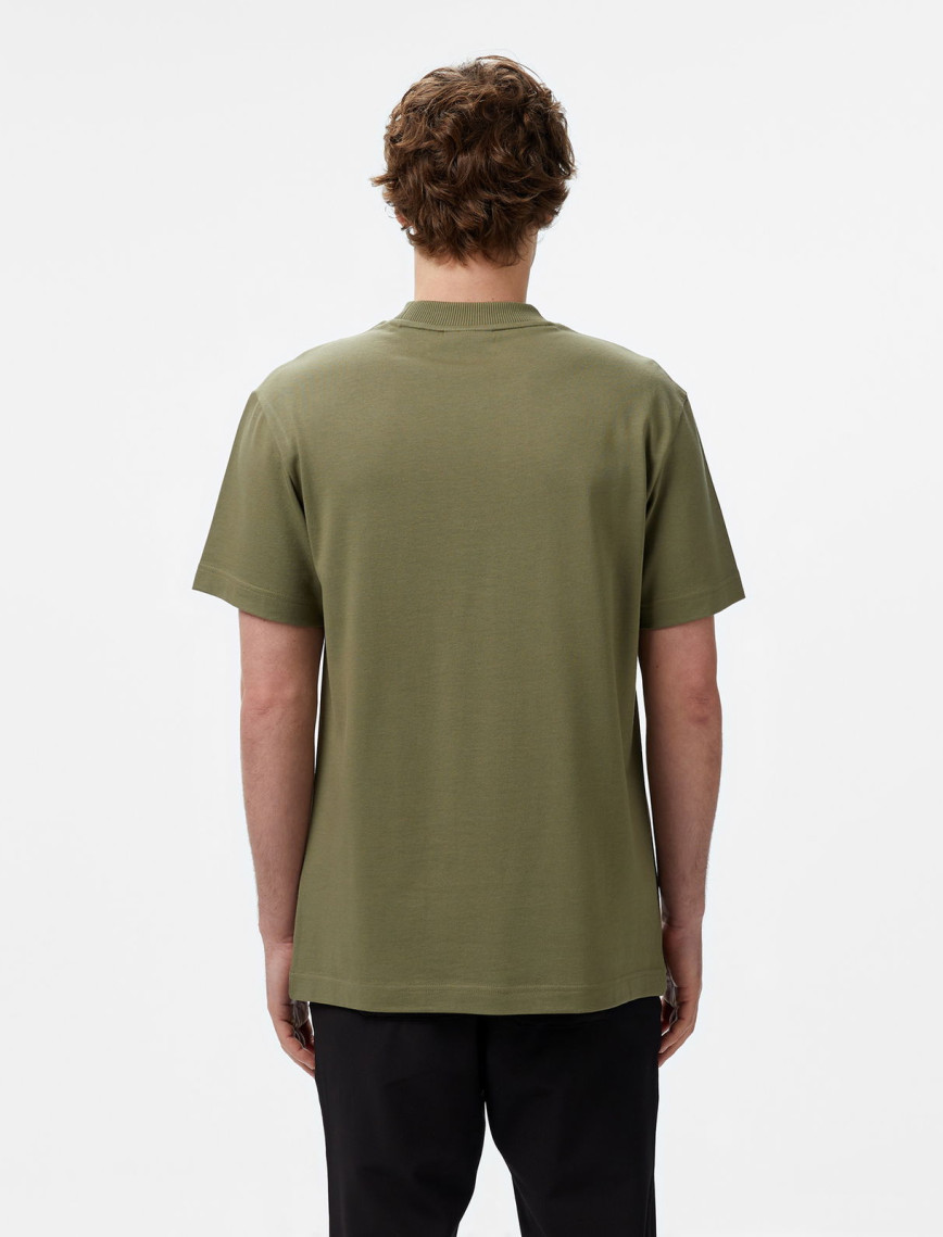 Lacoste Erkek Relaxed Fit Bisiklet Yaka Haki T-Shirt Lacoste Erkek Relaxed Fit Bisiklet Yaka Haki T-Shirt