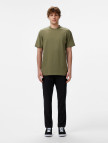Lacoste Erkek Relaxed Fit Bisiklet Yaka Haki T-Shirt Lacoste Erkek Relaxed Fit Bisiklet Yaka Haki T-Shirt