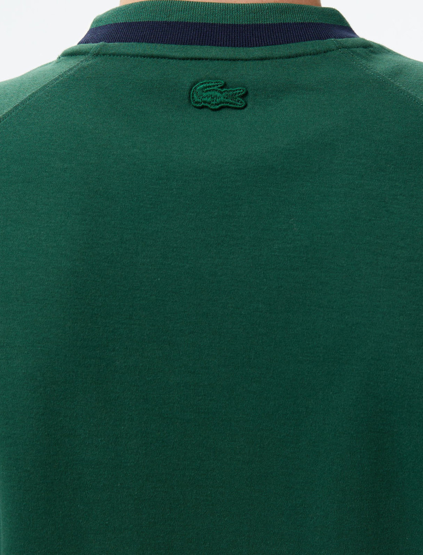 Lacoste Erkek Bisiklet Yaka Koyu Yeşil Cepli T-Shirt Lacoste Erkek Bisiklet Yaka Koyu Yeşil Cepli T-Shirt