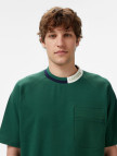 Lacoste Erkek Bisiklet Yaka Koyu Yeşil Cepli T-Shirt Lacoste Erkek Bisiklet Yaka Koyu Yeşil Cepli T-Shirt