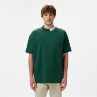 Lacoste Erkek Bisiklet Yaka Koyu Yeşil Cepli T-Shirt Lacoste Erkek Bisiklet Yaka Koyu Yeşil Cepli T-Shirt