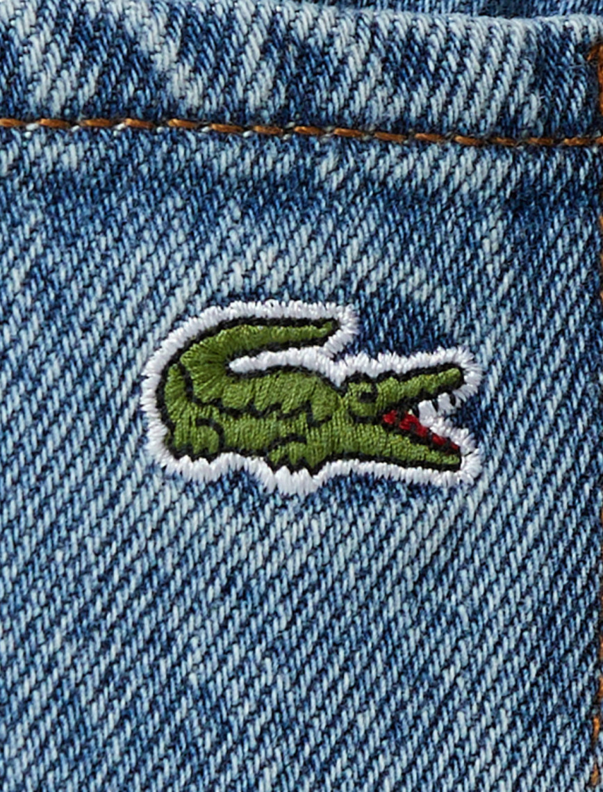 Lacoste Kadın Regular Fit Mavi Etek