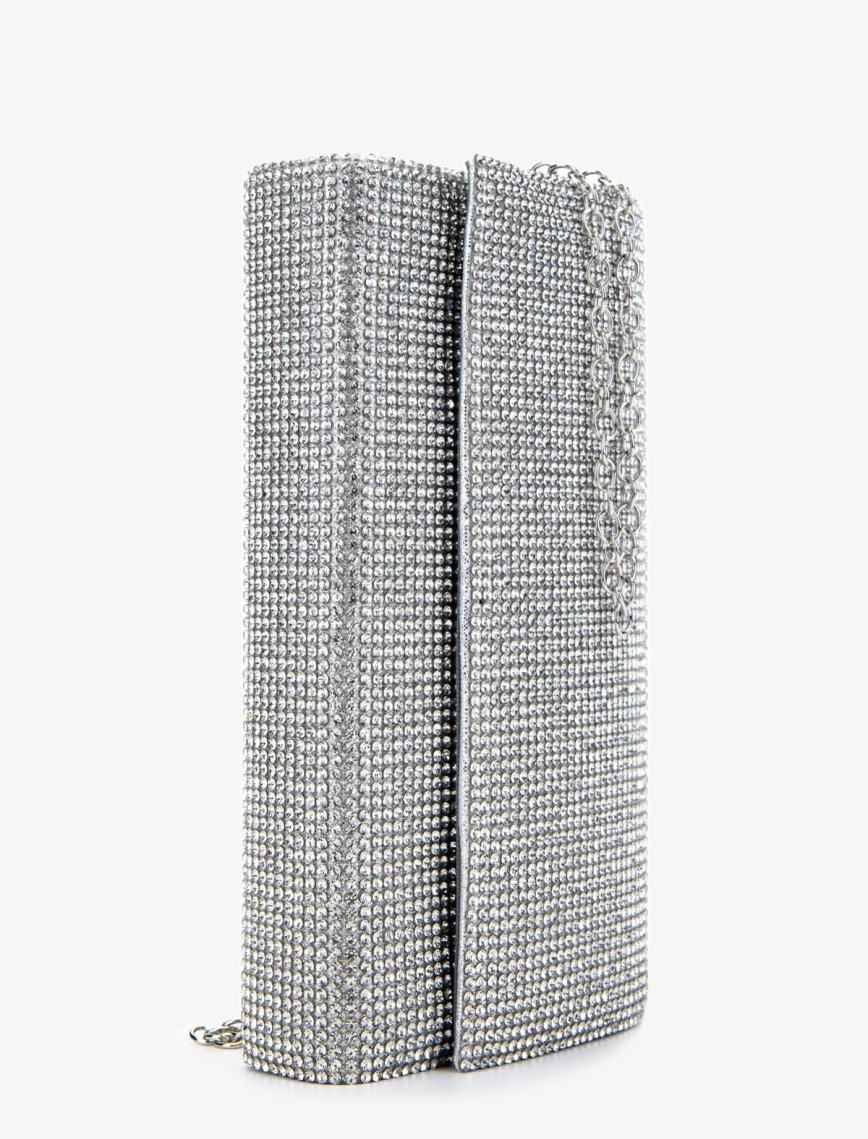 Valmenti Kadın Vegan Gri Abiye Çanta