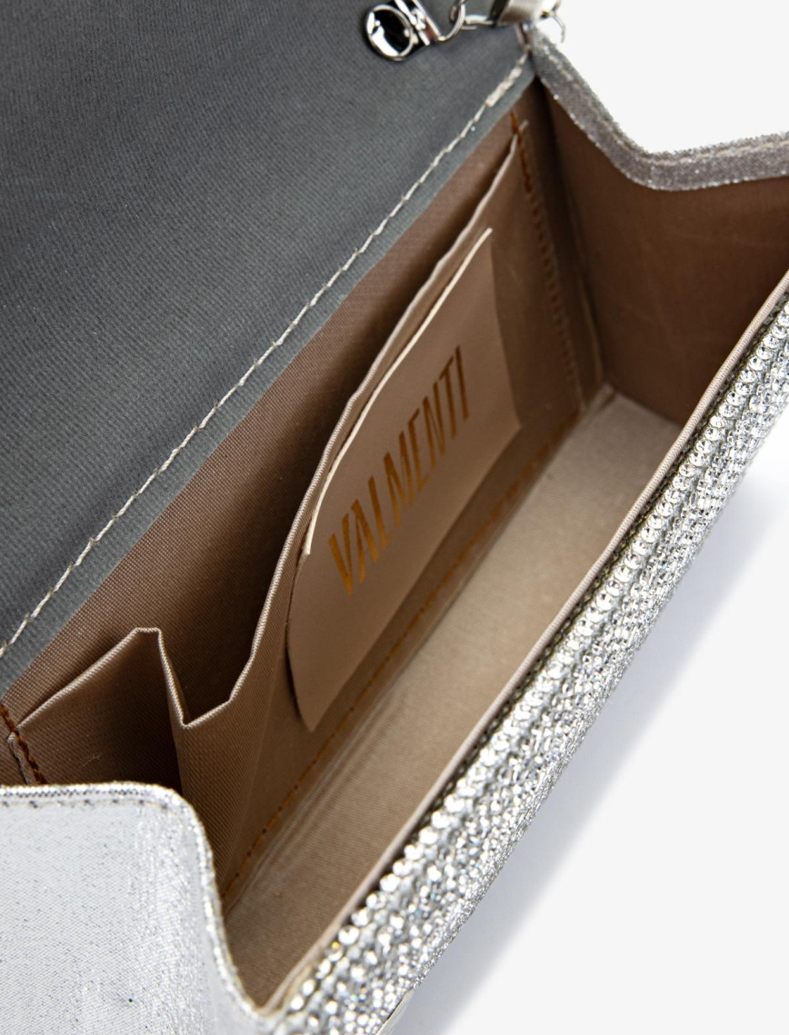 Valmenti Kadın Vegan Gri Abiye Çanta