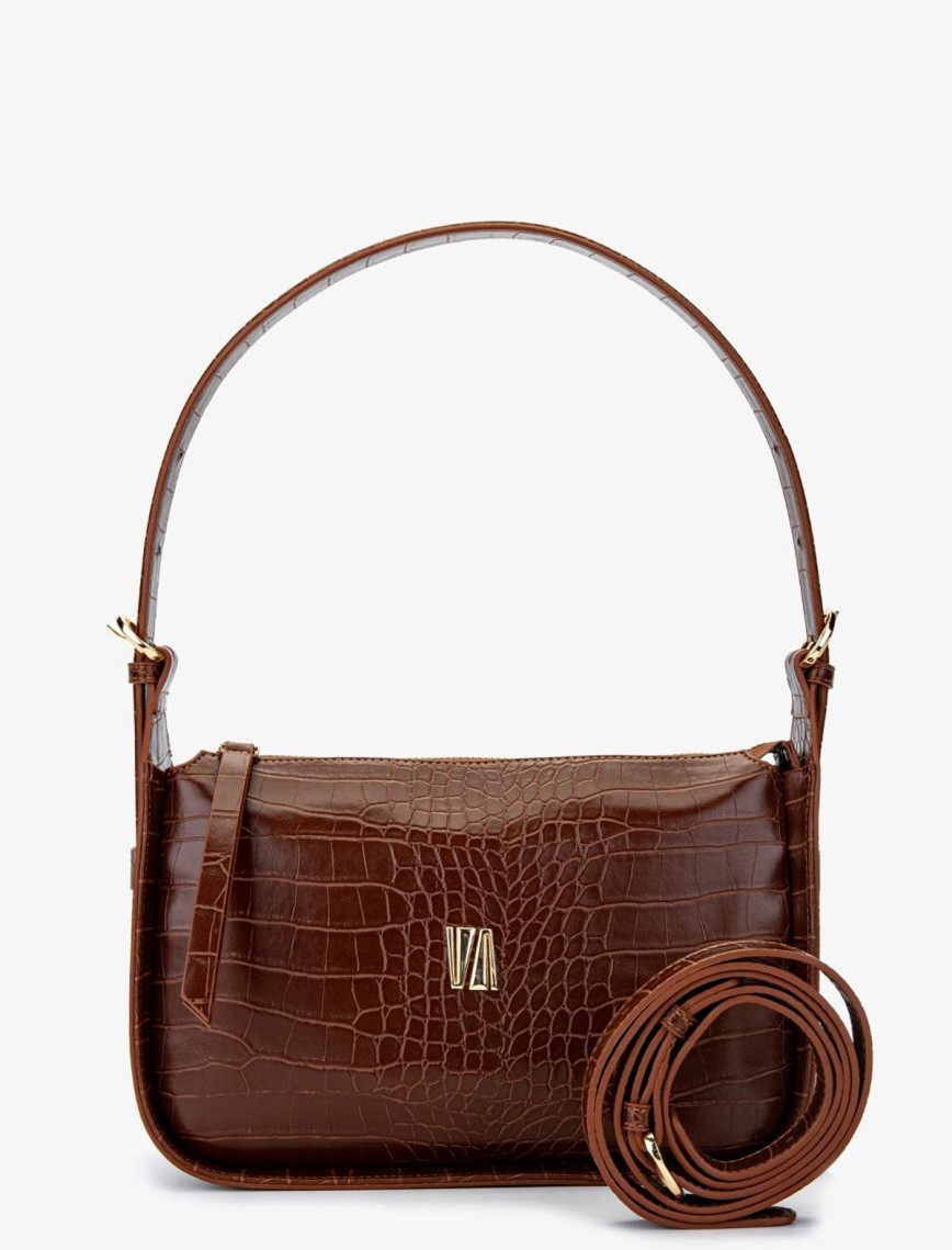 Valmenti Kadın Vegan Taba Omuz Çanta Valmenti Kadın Vegan Taba Omuz Çanta