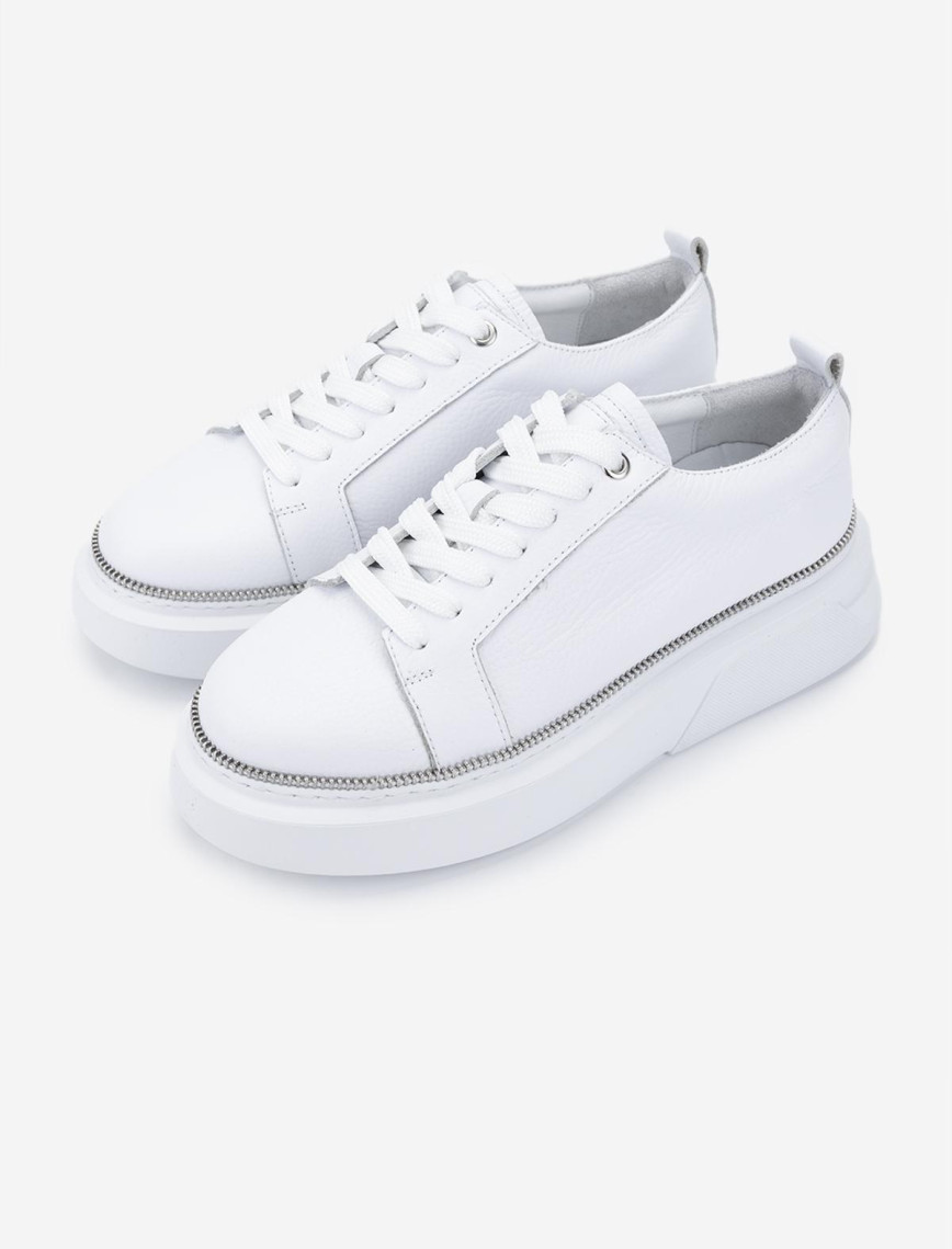 Valmenti Kadın Hakiki Deri Beyaz Sneakers & Spor Ayakkabı Valmenti Kadın Hakiki Deri Beyaz Sneakers & Spor Ayakkabı