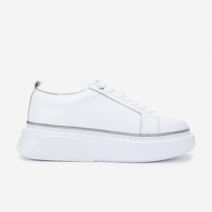 Valmenti Kadın Hakiki Deri Beyaz Sneakers & Spor Ayakkabı Valmenti Kadın Hakiki Deri Beyaz Sneakers & Spor Ayakkabı