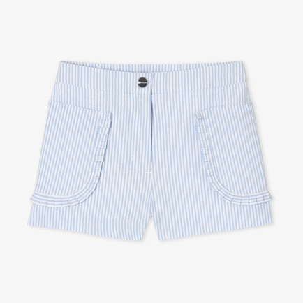 Jacadi Paris Kız Çocuk Gofre Kumaş Çizgili Şort Jacadi Paris Kız Çocuk Gofre Kumaş Çizgili Şort