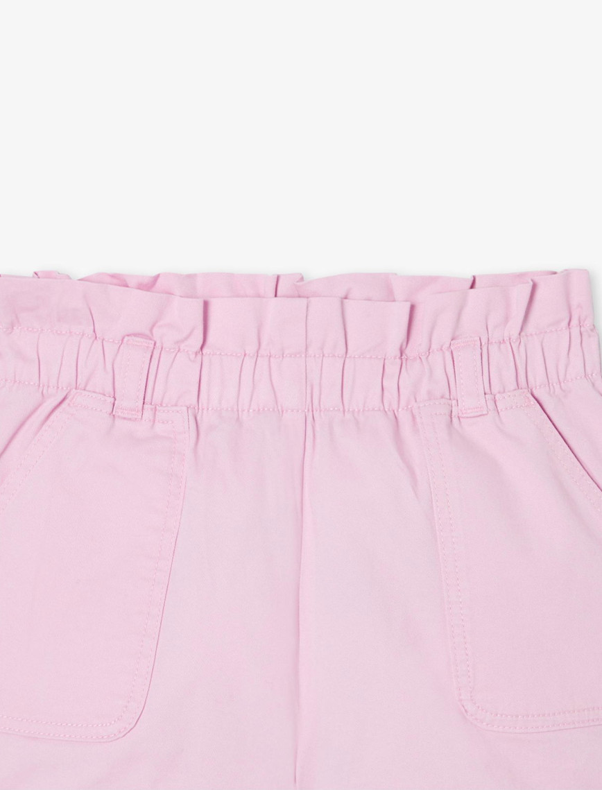 Jacadi Paris Kız Çocuk Lastikli Bel Gabardin Şort Jacadi Paris Kız Çocuk Lastikli Bel Gabardin Şort