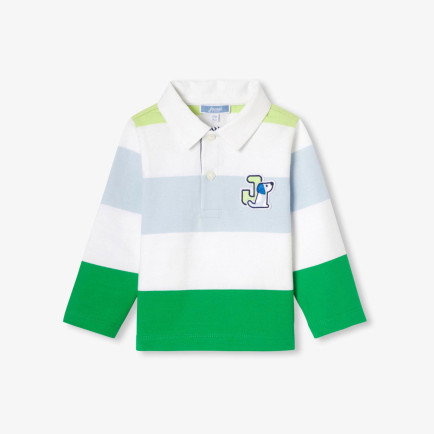 Jacadi Paris Erkek Bebek Renk Bloklu Polo Yaka Sweatshirt Jacadi Paris Erkek Bebek Renk Bloklu Polo Yaka Sweatshirt