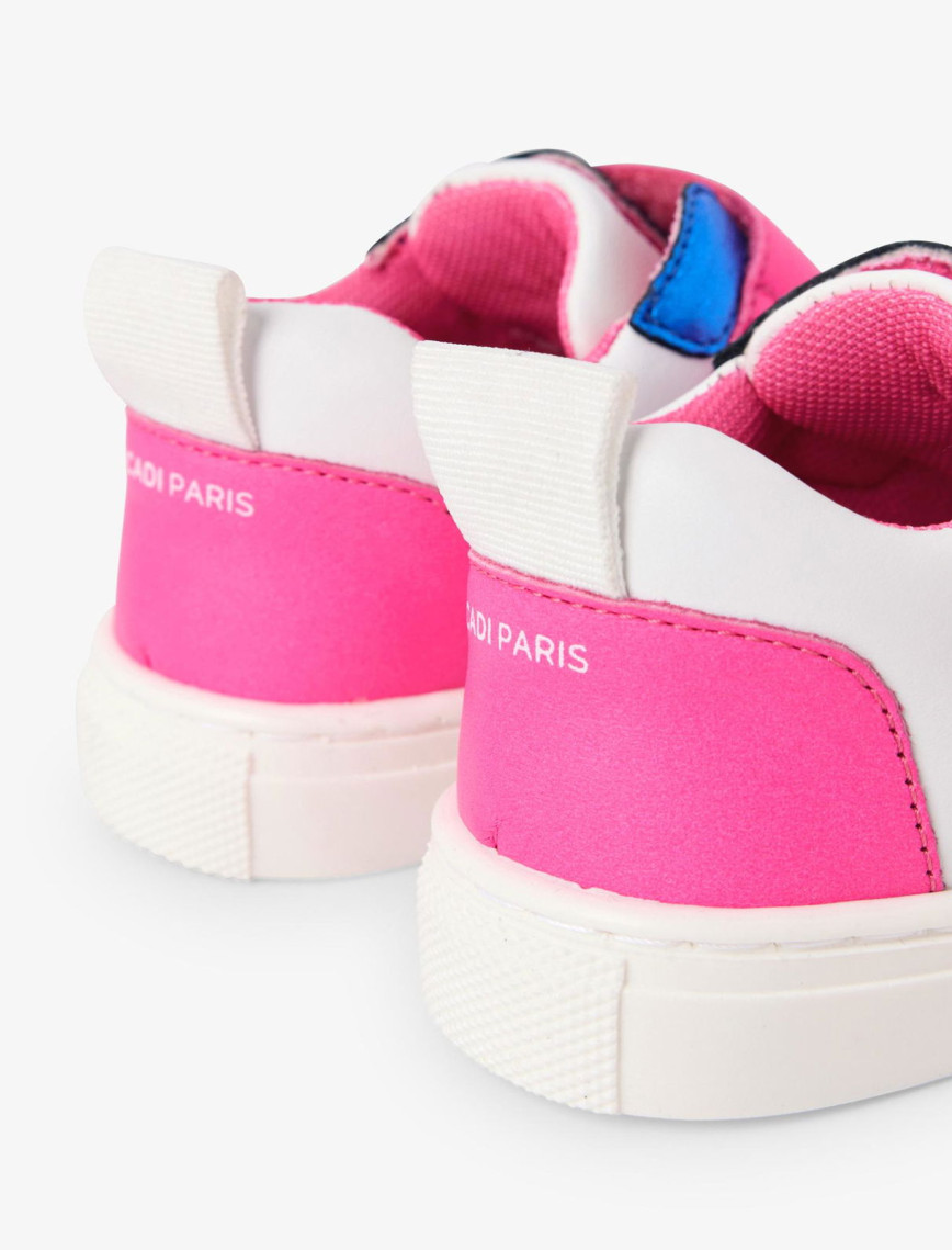 Jacadi Paris Kız Bebek Renk Bloklu Deri Sneaker Jacadi Paris Kız Bebek Renk Bloklu Deri Sneaker