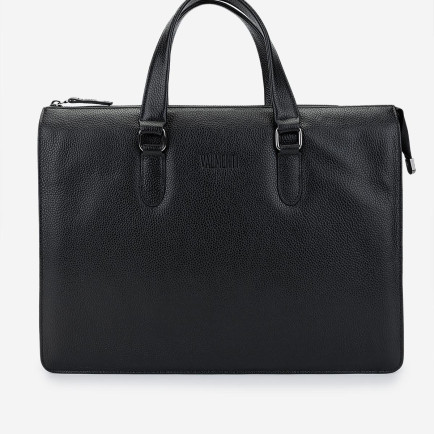 Valmenti Erkek Hakiki Deri Siyah Floter Evrak Çantası Valmenti Erkek Hakiki Deri Siyah Floter Evrak Çantası