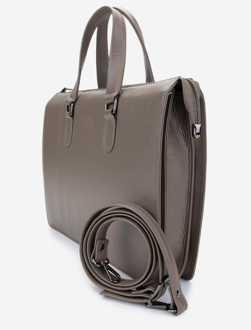 Valmenti Erkek Hakiki Deri Vizon Floter Evrak Çantası Valmenti Erkek Hakiki Deri Vizon Floter Evrak Çantası