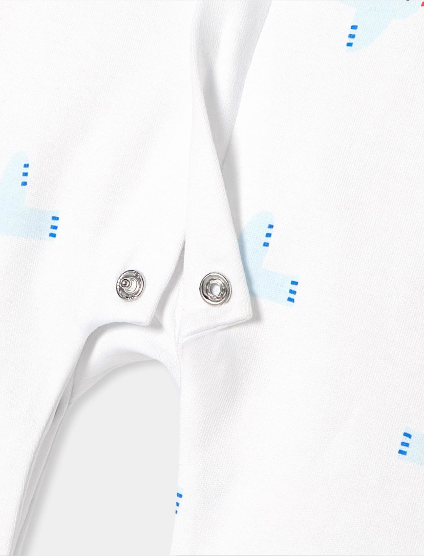 Jacadi Paris Yenidoğan Erkek Bebek Interlok Örgü Desenli Tulum Jacadi Paris Yenidoğan Erkek Bebek Interlok Örgü Desenli Tulum