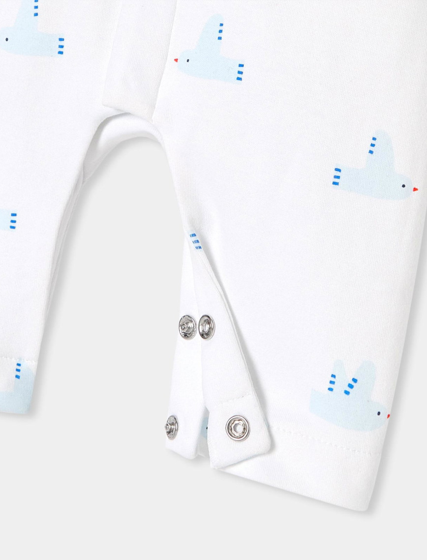 Jacadi Paris Yenidoğan Erkek Bebek Interlok Örgü Desenli Tulum Jacadi Paris Yenidoğan Erkek Bebek Interlok Örgü Desenli Tulum