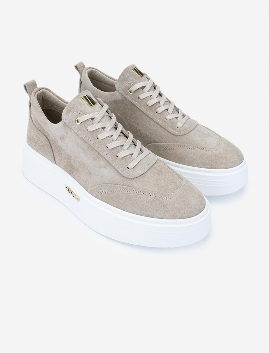 Valmenti Erkek Hakiki Deri Bej Süet Sneakers & Spor Ayakkabı Valmenti Erkek Hakiki Deri Bej Süet Sneakers & Spor Ayakkabı