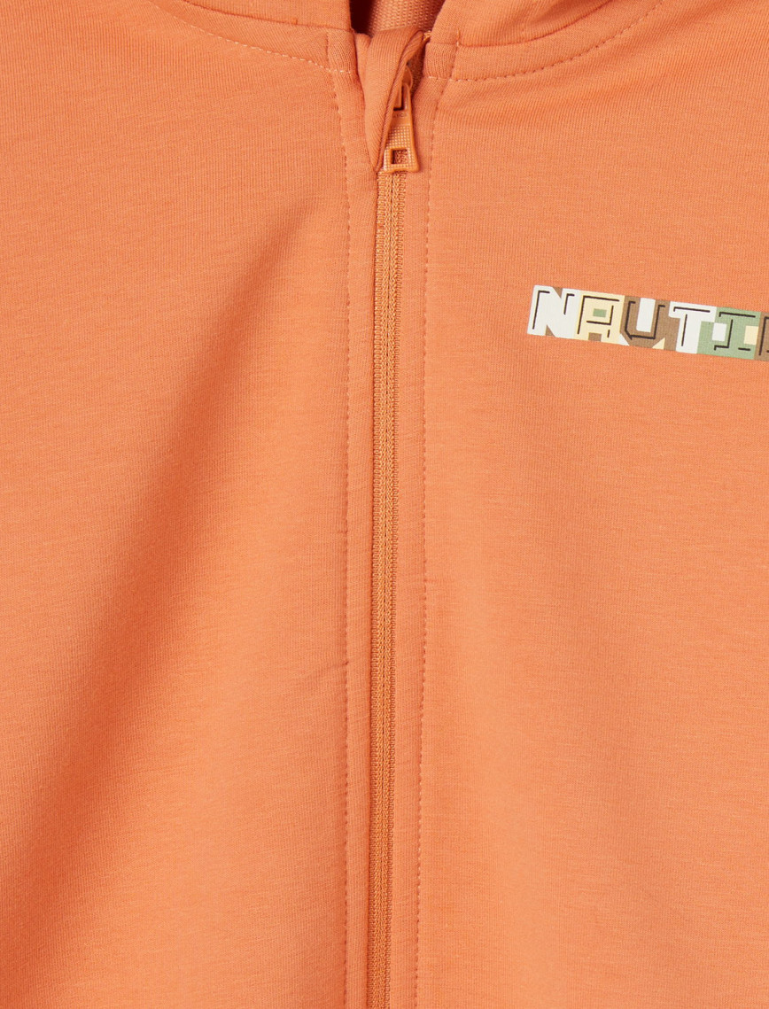 Nautica Erkek Çocuk Turuncu Regular Fit Kapüşonlu Sweatshirt Nautica Erkek Çocuk Turuncu Regular Fit Kapüşonlu Sweatshirt