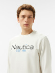 Nautica Erkek Ekru Regular Fit Sweatshirt Nautica Erkek Ekru Regular Fit Sweatshirt