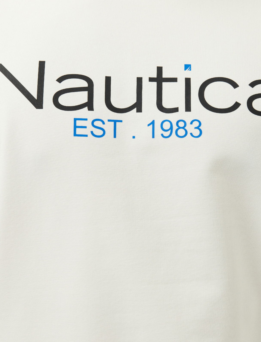 Nautica Erkek Ekru Regular Fit Sweatshirt Nautica Erkek Ekru Regular Fit Sweatshirt