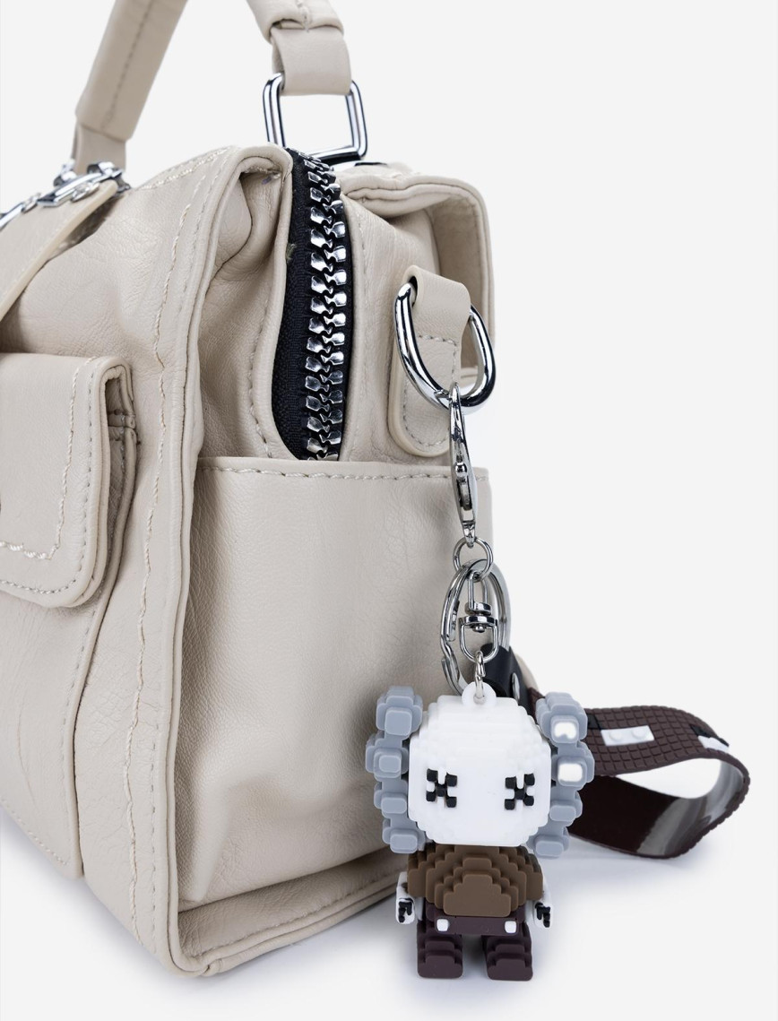 Valmenti Kadın Vegan Bej Omuz Çanta