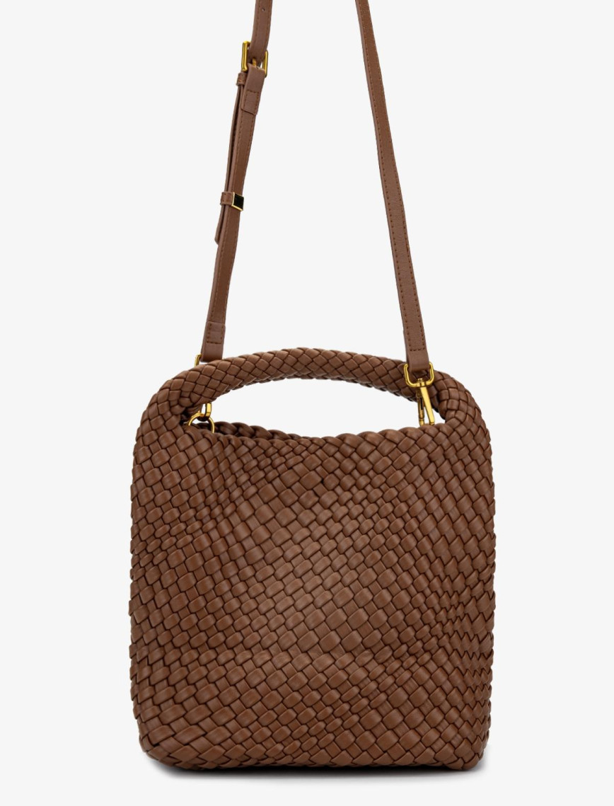 Valmenti Kadın Vegan Camel Omuz Çanta