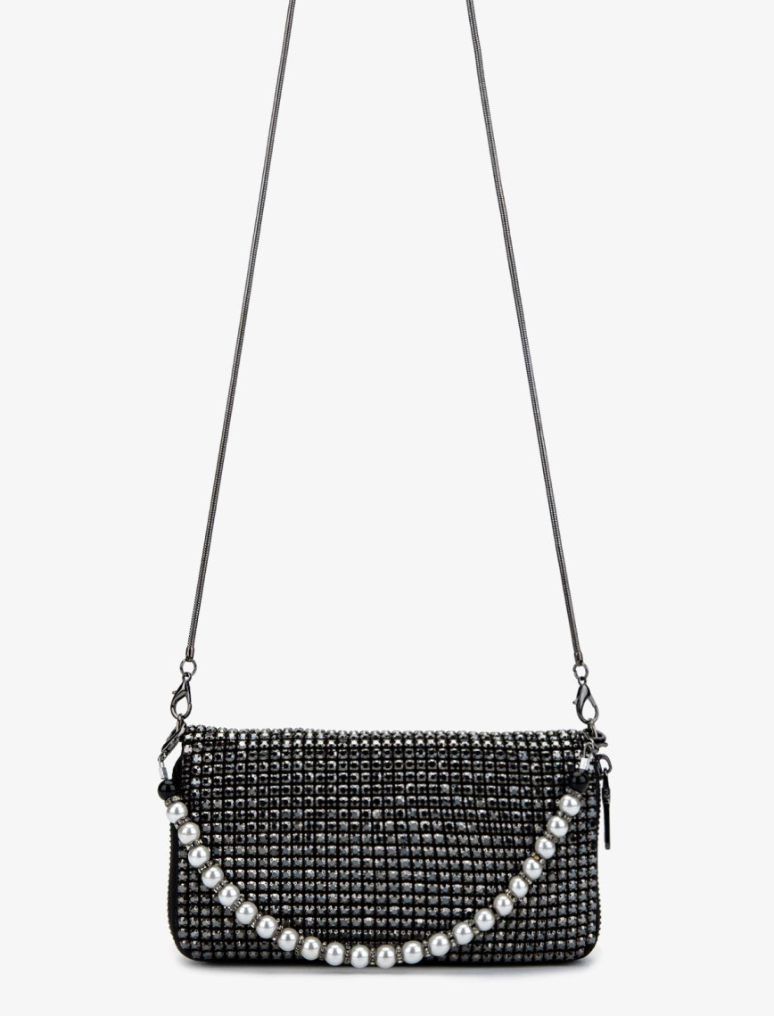 Valmenti Kadın Vegan Metalik Omuz Çanta Valmenti Kadın Vegan Metalik Omuz Çanta