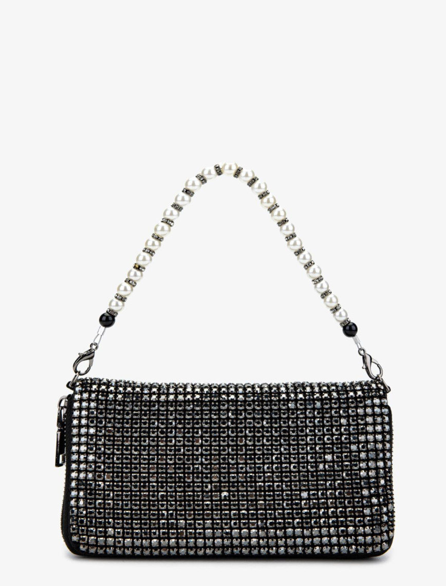 Valmenti Kadın Vegan Metalik Omuz Çanta Valmenti Kadın Vegan Metalik Omuz Çanta