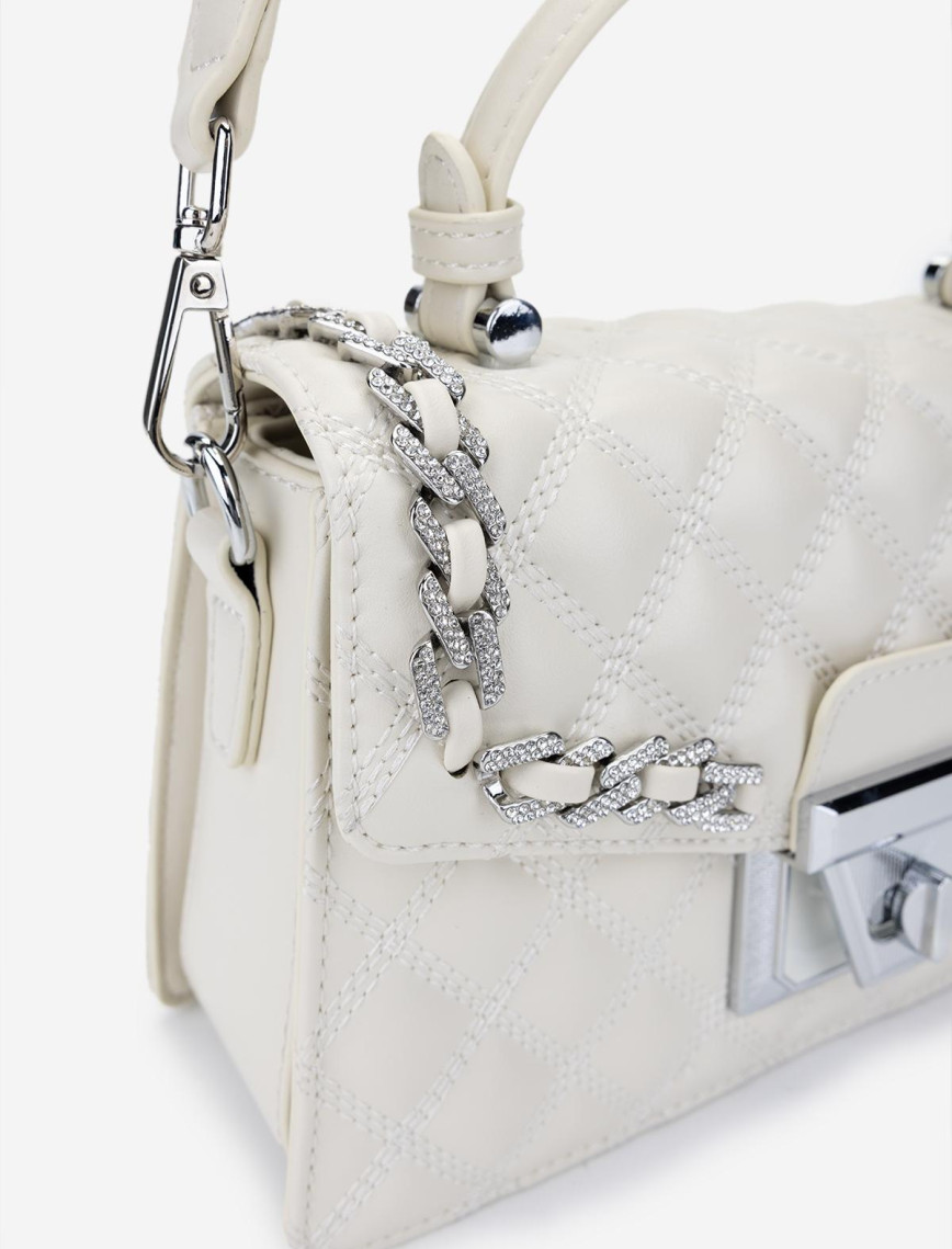 Valmenti Kadın Vegan Bej Omuz Çanta