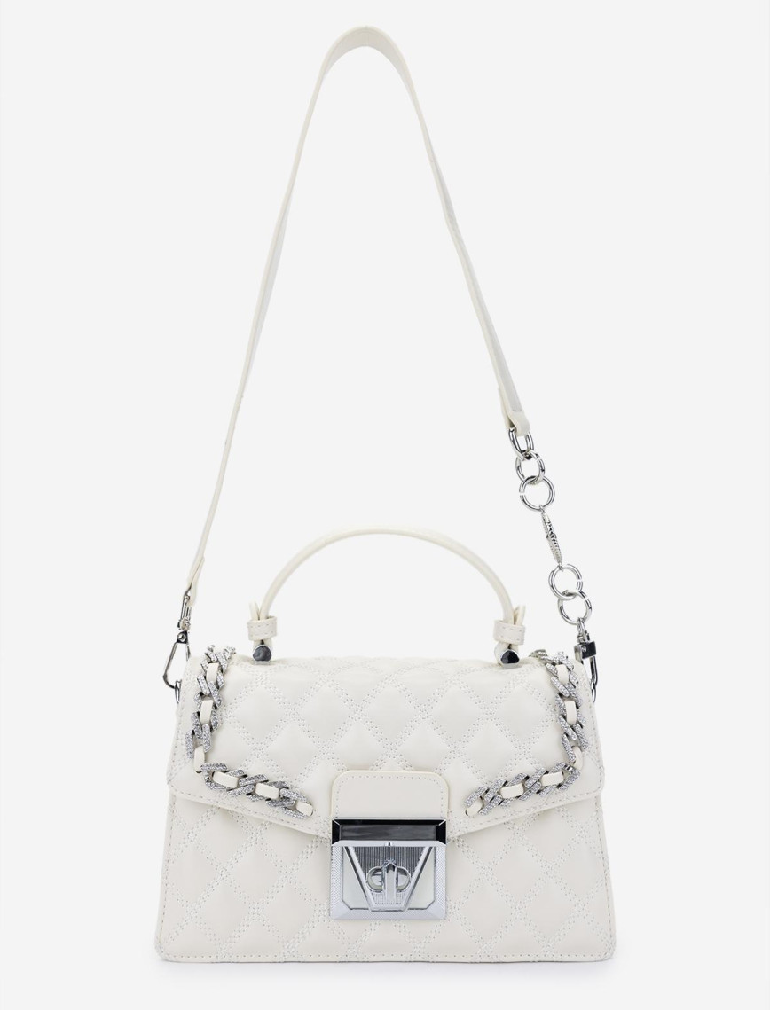 Valmenti Kadın Vegan Bej Omuz Çanta