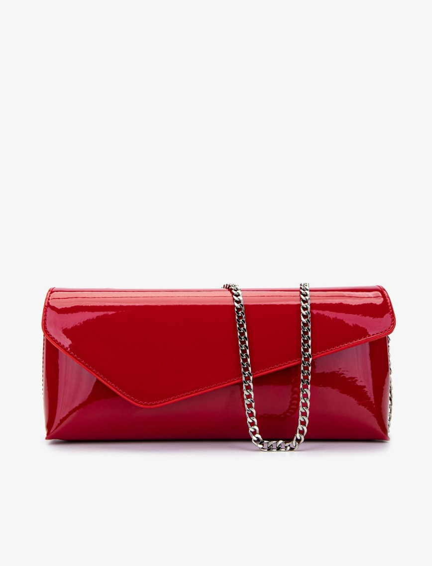 Valmenti Kadın Vegan Kırmızı Rugan Abiye Çanta Valmenti Kadın Vegan Kırmızı Rugan Abiye Çanta