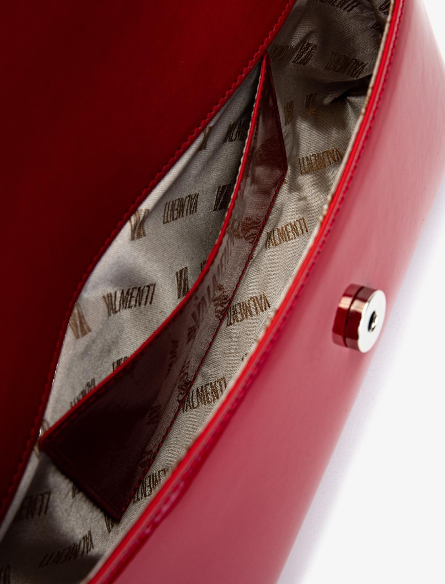 Valmenti Kadın Vegan Kırmızı Rugan Abiye Çanta Valmenti Kadın Vegan Kırmızı Rugan Abiye Çanta