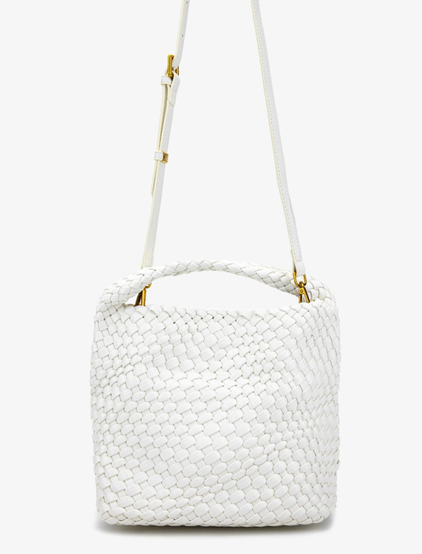 Valmenti Kadın Vegan Beyaz Omuz Çanta