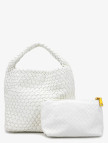 Valmenti Kadın Vegan Beyaz Omuz Çanta