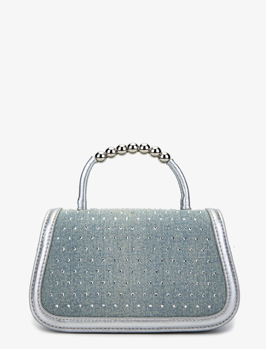 Valmenti Kadın Vegan Mavi Omuz Çanta