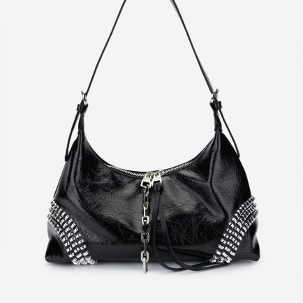 Valmenti Kadın Vegan Siyah Omuz Çanta