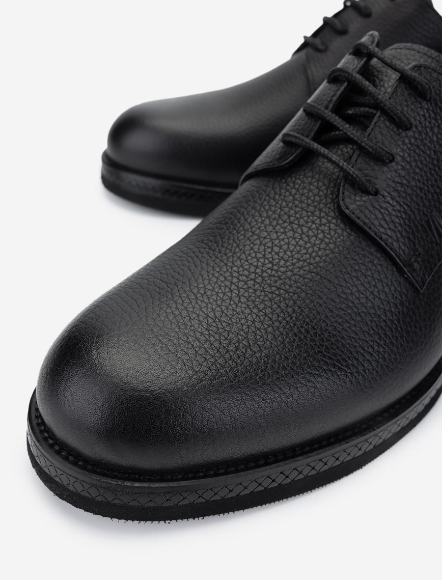 Valmenti Erkek Hakiki Deri Siyah Floter Klasik Ayakkabı Valmenti Erkek Hakiki Deri Siyah Floter Klasik Ayakkabı